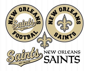 INSTANT DOWNLOAD - New Orleans Saints Svg, New Orleans Saints Svg File, New Orleans Saints Clipart, New Orleans Saints Cut File,Football Svg