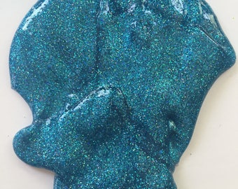 Blue Holographic Slime