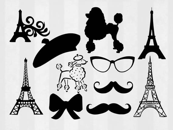 Download Paris SVG Bundle Paris clipart Paris cut files svg files