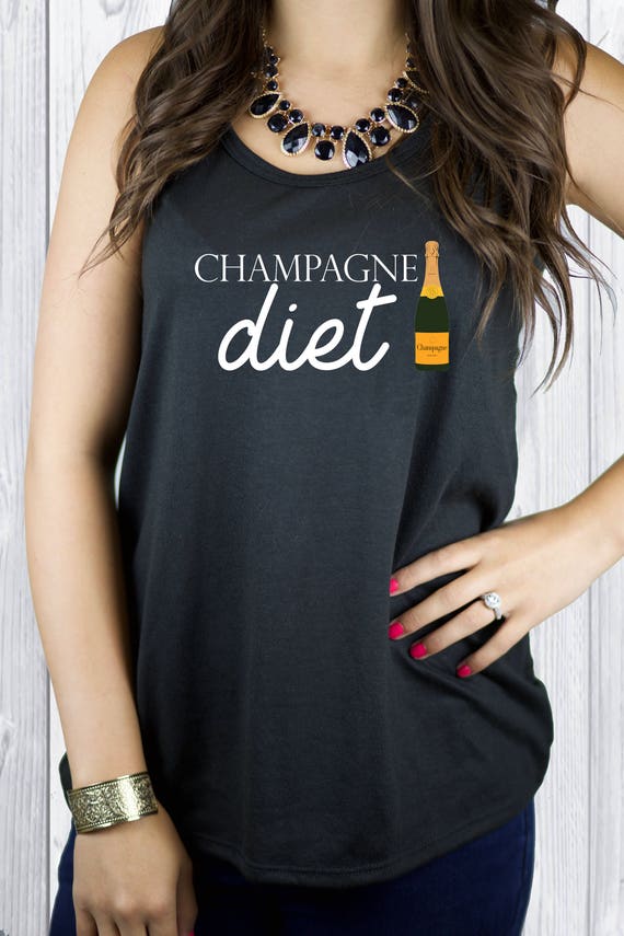 champagne diet shirt