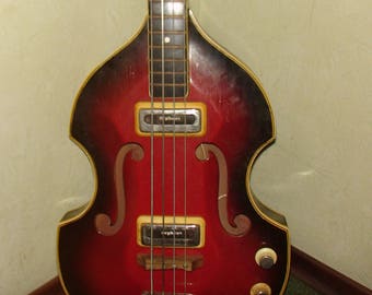 Orfeus Trimoncium Bass Guitar Vintage and Rare