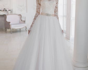 Wedding dress wedding dress bridal gown PIONIA
