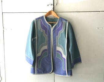 1970's G Girvin Jacket | Women's Blazer | Vintage Stage Jacket