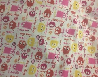 Waterproof fabric PUL, ooga booga