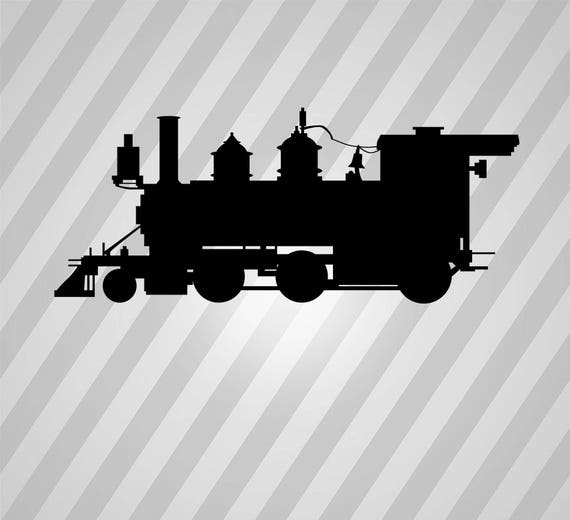 Download Steam Train Silhouette Train Svg Dxf Eps Silhouette Rld