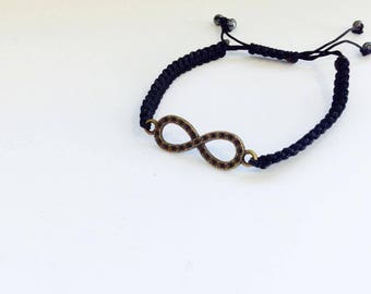INFINITY SHAMBALA BRACELET