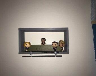 Wand display case for Harry Potter wands