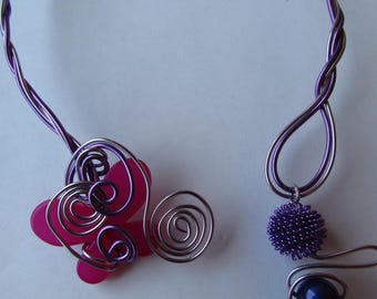 collier fil d alu