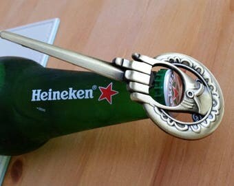 Game Of Thrones Hand Of The King Bottle Opener Gold - Great Present - GOT - UK