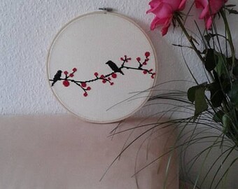 tablue/home decor/wall/cross stitch/handmade/Women/Woman/gift ideas/Tableau/décoration/mur/point de croix/fait à la main/Femme/idées cadeaux