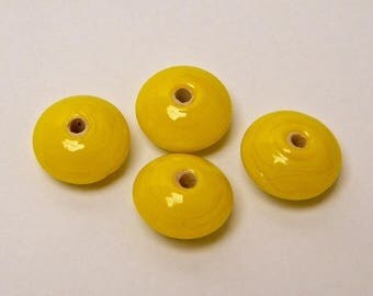 LEMON GLASS BEADS