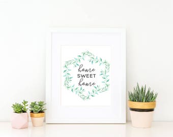 Home Sweet Home Wall Art home sweet home sign | etsy Home Sweet Home Wall Art home sweet home sign | etsy