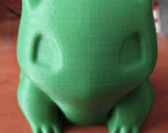 Bulbasaur Planter 3D Printed | Pokemon Planter