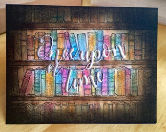 Once Upon A Time Fairy Tale Handmade Greeting Card