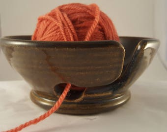 Handcrafted Ceramic Yarn Bowl