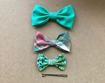 Bow Supply Set in Various Greens