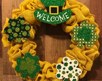 St. Patrick's Day or March Subway Art Printable INSTANT