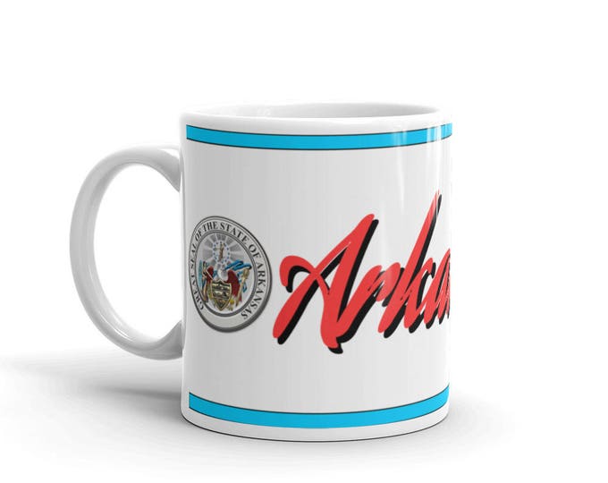 Arkansas Mug, Arkansas Keepsake, Arkansas Memorial Cup, Arkansas Pride, Arkansas Coffee Cup, Arkansas Coffeee Mug