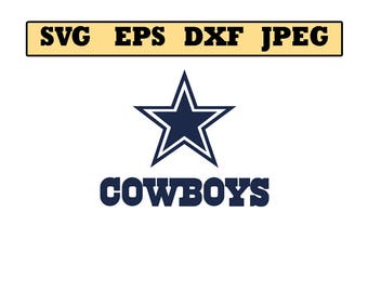 Dallas cowboy cricut | Etsy
