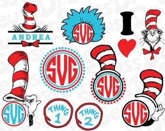 Download Dr seuss svg | Etsy