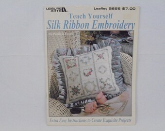Teach Yourself Silk Ribbon Embroidery pattern book