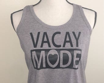 vacation mode t shirt