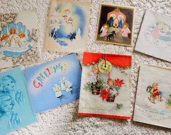 102 ANGELS vintage images DOWNLOAD Victorian postcards scraps