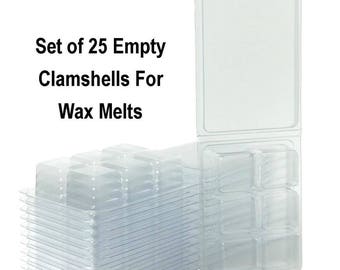 Wax Melt Molds, Wax Tart Packaging, Clamshells For Wax, Wax Tart Containers, Wax Melt Containers, Wax Tart Molds, Wax Melts Packaging