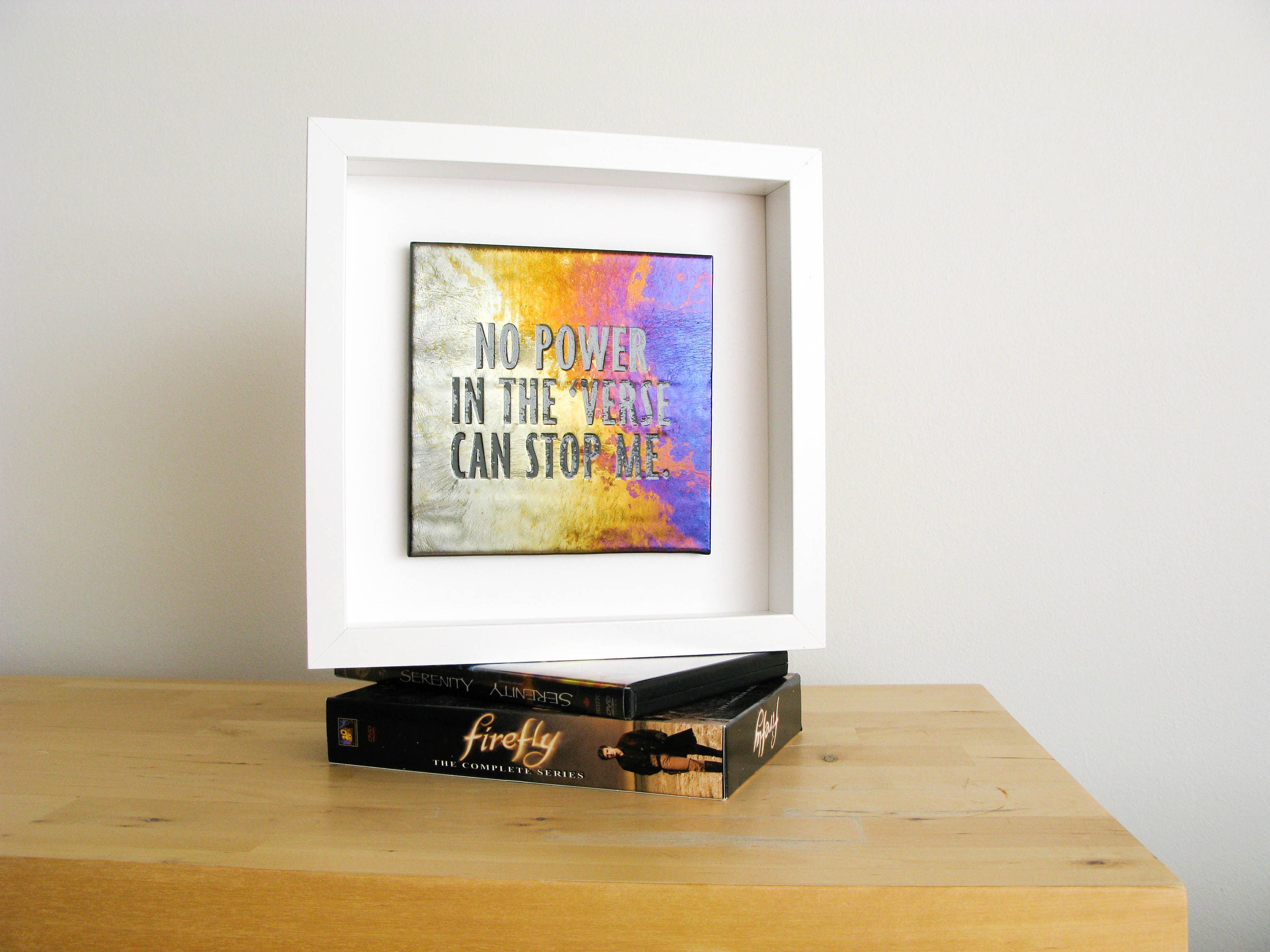 Firefly Wall Art Quote Glass Wall Hanging Nerd Decor Fan Art - Shipping firefly wall art quote glass wall hanging nerd decor fan art - shipping