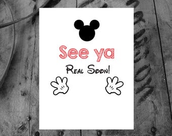 See ya real soon | Etsy