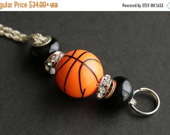 BACK to SCHOOL SALE Basketball Lanyard. Badge Lanyard Basketball Mom Lanyard. Basketball Coach Lanyard. Badge Necklace. Beaded Lanyard. Badg