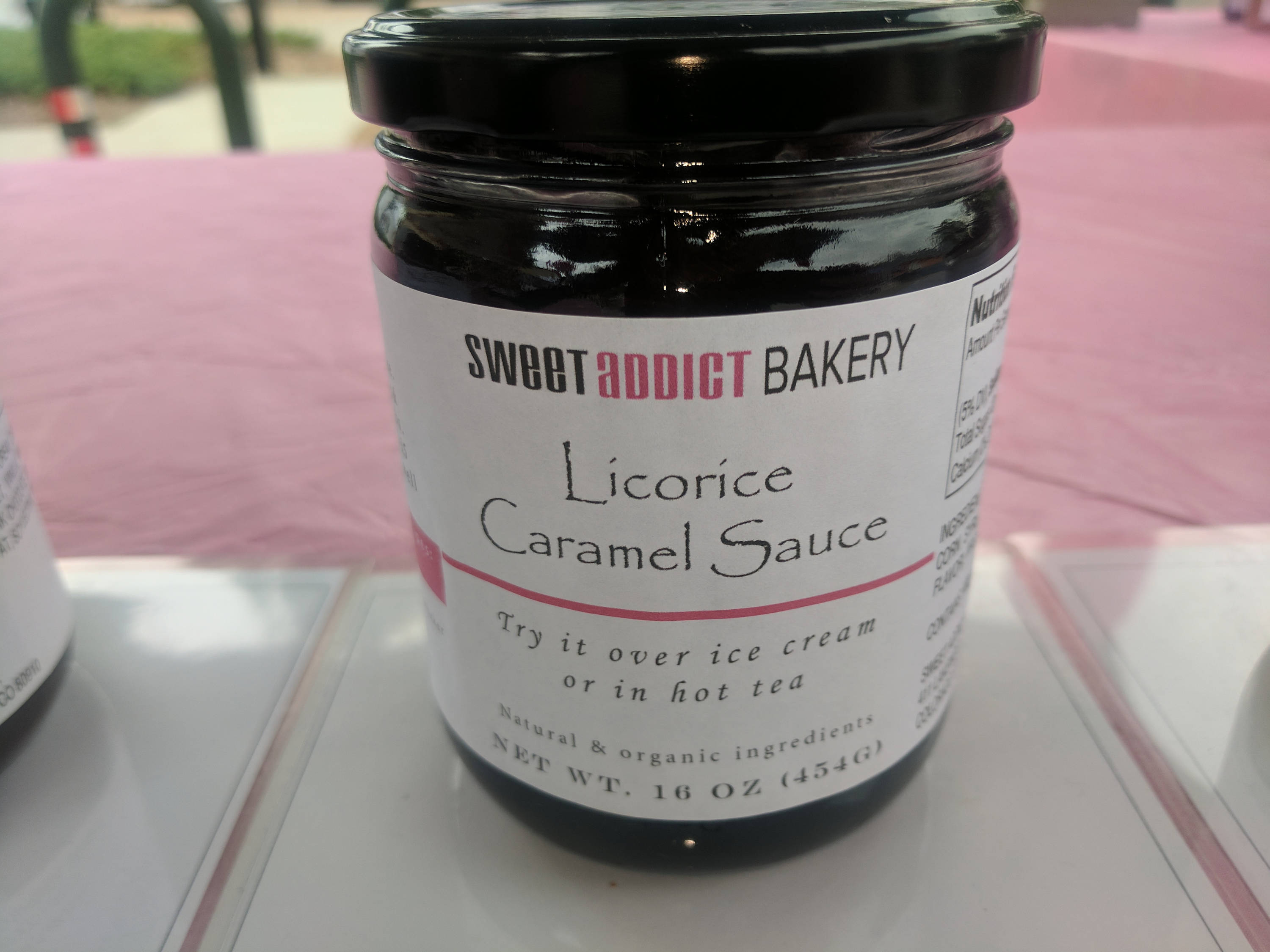 LICORICE CARAMEL SAUCE Spice up your ice cream dip fruit