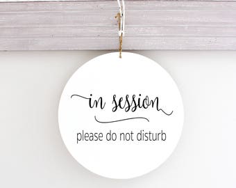 14+ In Session Do Not Disturb Background