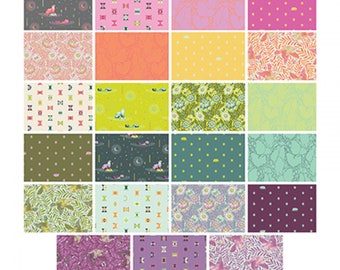 ON SALE PREORDER***Tula Pink Spirit Animal Factory 5" Charm Pack 42pcs/bundle
