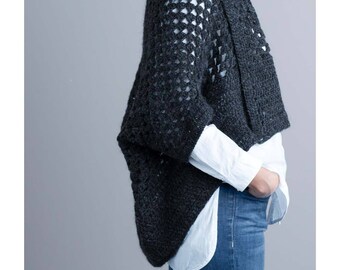 Crochet Uptown Downtown Shrug pattern pdf