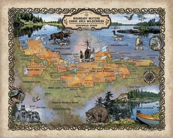 Boundary Waters Etsy Boundary Waters Etsy