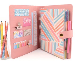 ANGEL- Planner Cover for Coil Bound / Discbound Planners like Erin Condren, Plum Paper, Bloom Daily Planners & Happy Planners!