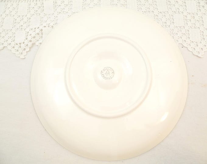 2 Vintage Mid Century Green and Yellow French Oyster Plates by Salins, Pair Seafood / Shellfish Accessory, Retro 1960s Serving Plate, Food 2 Vintage Mid Century Green and Yellow French Oyster Plates by Salins, Pair Seafood / Shellfish Accessory, Retro 1960s Serving Plate, Food