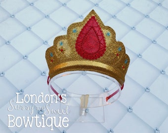 Elena of Avalor Inspired Crown/ Princess Crown/ Mouse Ear Headband/ Photo Props