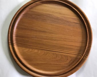 Vintage Mid Century Danish Modern Dansk Teak lazy susan