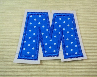 Letter m applique | Etsy