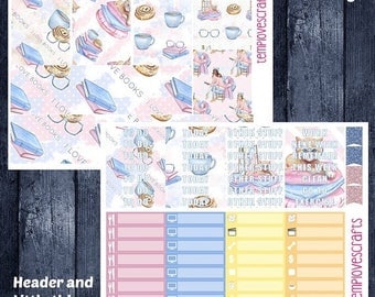 Weekend Sale Book Worm Set for Erin Condren Life Planner