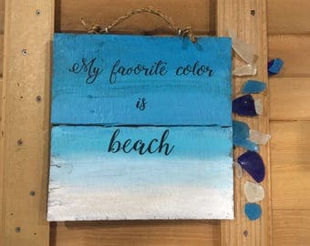 Beach signs, beach decor, beach sayings, ocean decor, beach quotes, reclaimed wood sign, beach lover gift, pallet sign, coastal decor