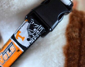 Tennessee Dog Collar, Dog Collar, Adjustable Dog Collar, Handmade Dog Collar, Custom Dog Collar, Tennessee Pet Collar, Dog Accessories