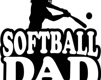 Softball dad shirt | Etsy