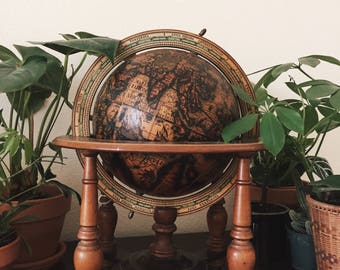SALE Mercurio D'oro Terrestrial Globe Coronelli Made In Italy Zodiac