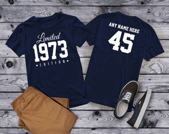 45 year old birthday shirts