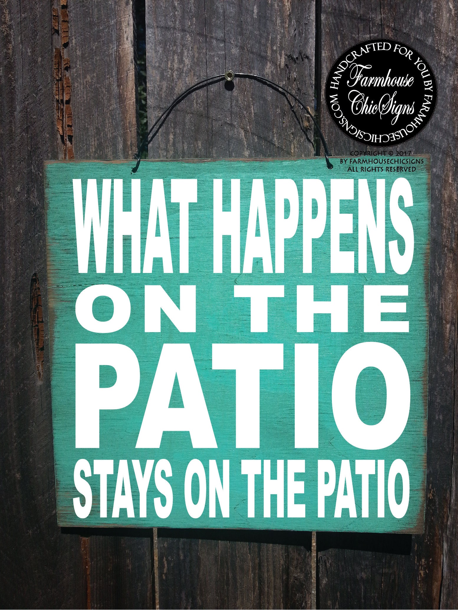 patio gift for patio funny sign housewarming gift patio
