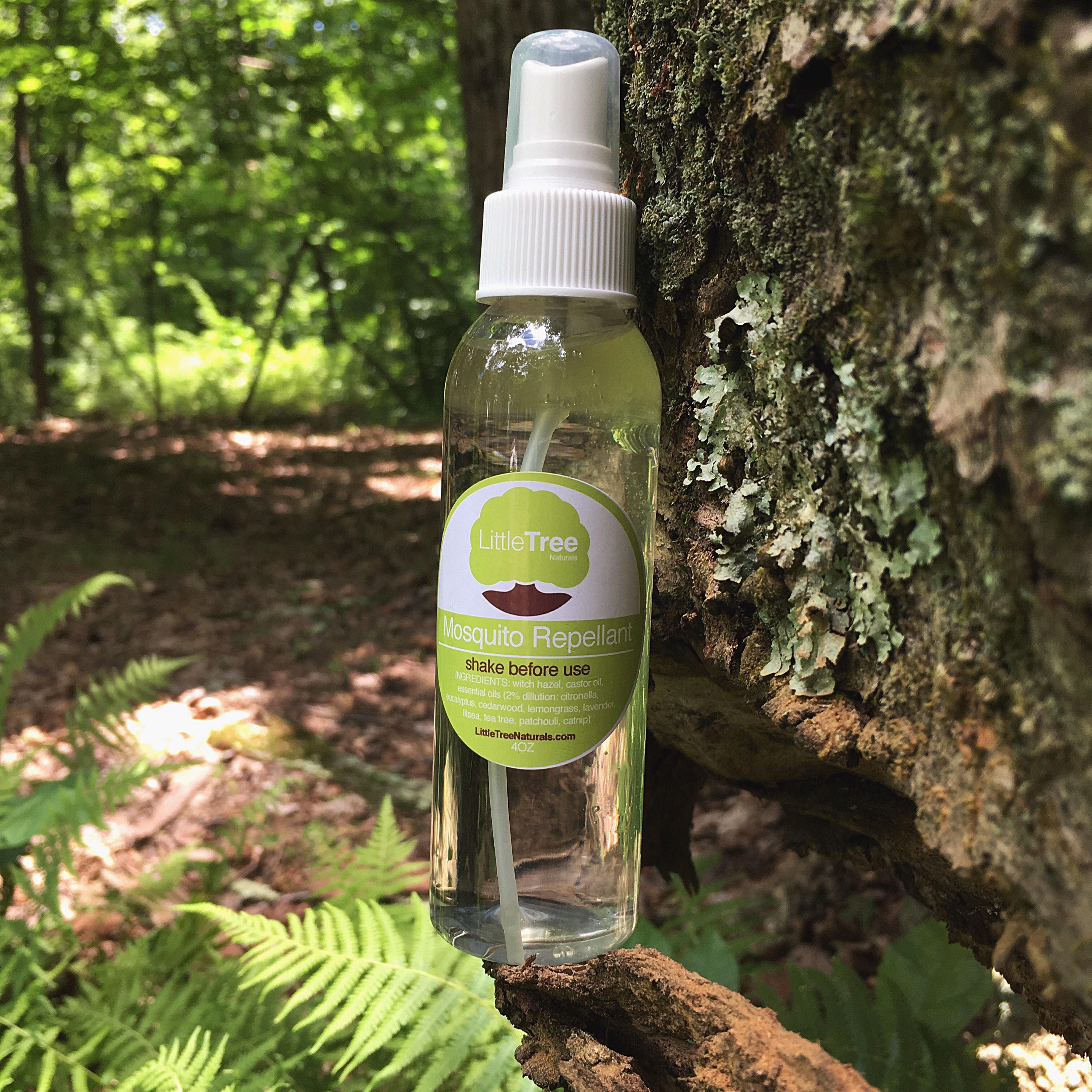 Citronella & Catnip Mosquito Repellent Organic. All Natural.