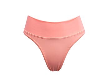 NEW HIGH cut bikini bottom ∆ Rosé bikini ∆ HIGH waisted bikini ∆ swimwear ∆ rosé swimsuits ∆ bikini ∆ sustainable swim